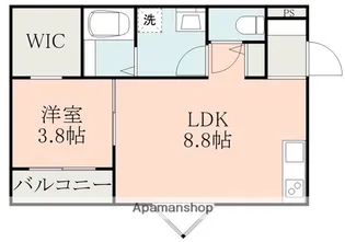 ブエナカーサ大津【2階】の間取り