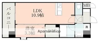 ラ・シック光【5階】の間取り