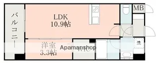 ラ・シック光【2階】の間取り
