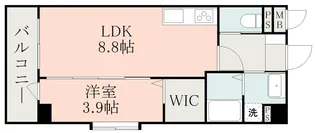 フォーエス武蔵ヶ丘北NORTH【5階】の間取り