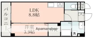 フォーエス武蔵ヶ丘北SOUTH【3階】の間取り