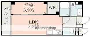 フォーエス武蔵ヶ丘北SOUTH【1階】の間取り