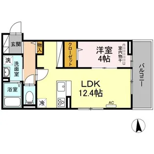 アバント【3階】の間取り
