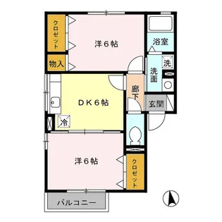 シーダーフォーエバー【2階】の間取り