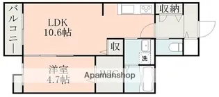 (セキスイ)RIZELL B【2階】の間取り