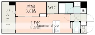 大津331BLD【8階】の間取り