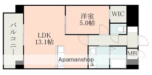 CHAINON大津【5階】の間取り