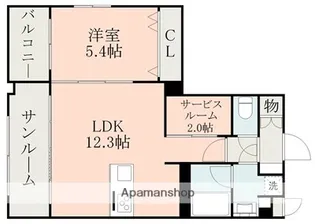 (仮称)ラ・シック光の森駅Ⅱ【5階】の間取り