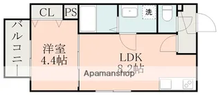 IMAX RESIDENCE 大津【1階】の間取り