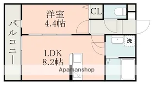 IMAX RESIDENCE 大津【2階】の間取り