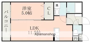ラ・シック大津南【1階】の間取り