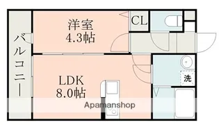 IMAX RESIDENCE大津【2階】の間取り