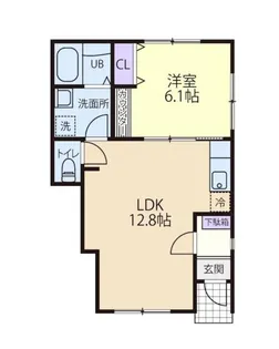 侑信輪V【1階】の間取り