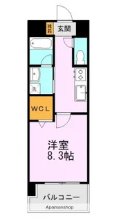 グレイスピア大津3【5階】の間取り
