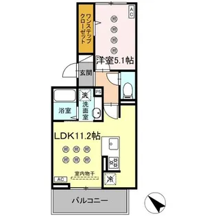 グランフォレ下南部【3階】の間取り