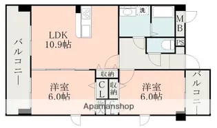 SKY'FLEET【1階】の間取り