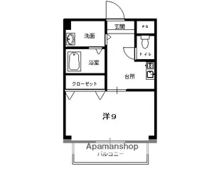 クィーンズマンション光の森【2階】の間取り
