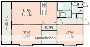 セカンドコート【5階】の間取り