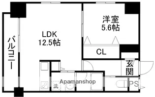 テクノマンション大津【1階】の間取り