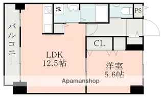 テクノマンション大津【2階】の間取り