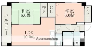 マーカス菊南【2階】の間取り