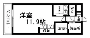 グレイスヴィラ P・K【1階】の間取り