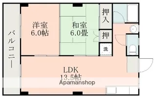 シャトレ須屋【4階】の間取り