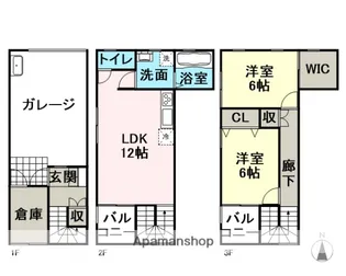 G’S−STYLE【D号室】の間取り