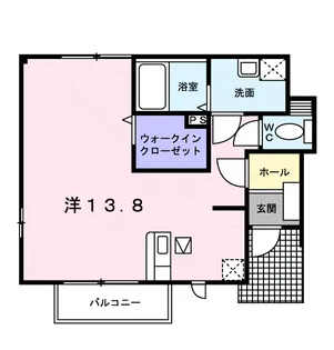 パストラル御幸【1階】の間取り