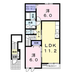 ダイナソーT【2階】の間取り