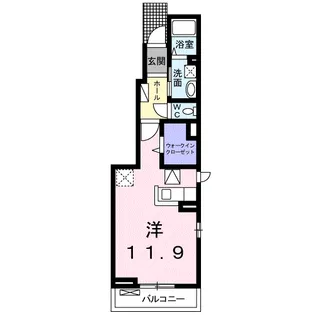 RAFFINE【1階】の間取り