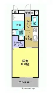 オレンジ【1階】の間取り