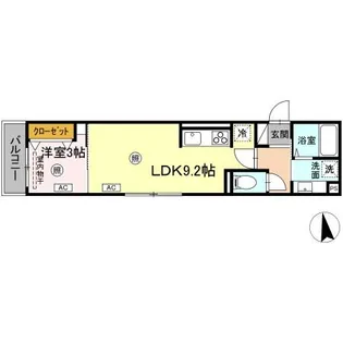 NOAH【2階】の間取り