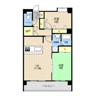 レークヒル画図Ⅲ【3階】の間取り