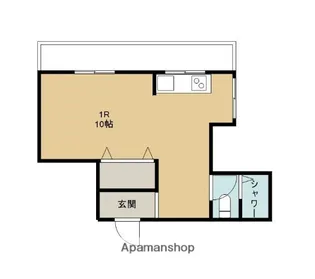 上田ビル【402号室】の間取り