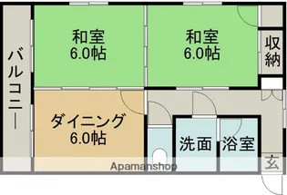 アメニティハイツ(北側)【2階】の間取り
