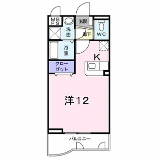 はなみずき・M【1階】の間取り
