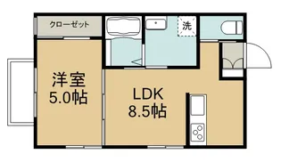 スペックス御領【2階】の間取り