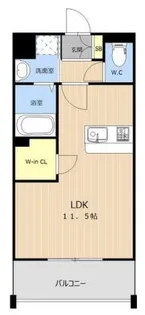LIBTH長嶺WEST【2階】の間取り