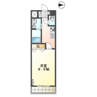 HOPE MATSUFUJI【1階】の間取り