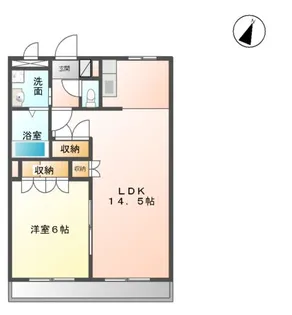 DEARCOATNOANOAⅢ【2階】の間取り