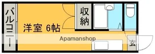 レジデンス里川【3階】の間取り