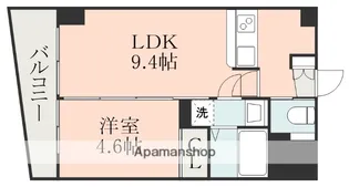 AXIS神水【6階】の間取り