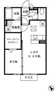 ラ・フーガ【2階】の間取り