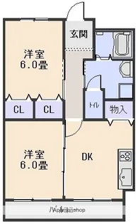 荻ビル【3階】の間取り