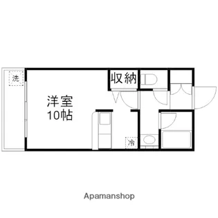 アネックス池田【207号室】の間取り
