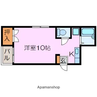 エクセルシオール壱番館【1階】の間取り