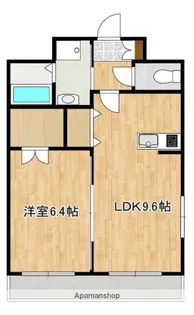 熊本県熊本市東区御領8丁目【マンション】の間取り