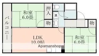 セジュール藤【2階】の間取り