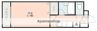コート新屋敷【4階】の間取り